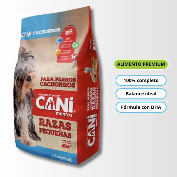 CANimentos Cachorros Razas Pequeñas - 2 kg